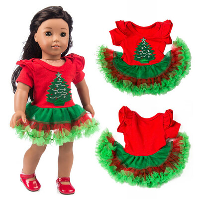 

YIWULAChirstmas Clothes Dress For 18 Inch American Boy Doll Accessory Girl Toy