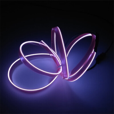 

Siaonvr Neon Glowing Strobing Electroluminescent EL Tape LED Tape Belt DIY Decoration