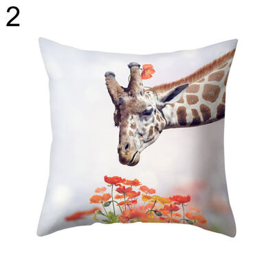 

Lovely Dog Elephant Animal Throw Pillow Case Cushion Cover Sofa Bedding Articles