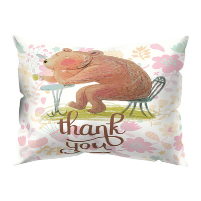 

〖Follure〗Print Pillow Case Polyester Sofa Car Cushion Cover Home Decor 30 X 50cm
