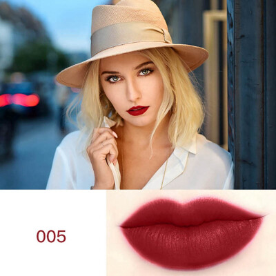 

Fashion Gold Tube Lipstick Water Resistance Non-stick Cup Colorfast Matte Velvet Lipstick Maquiagem Lip Makeup