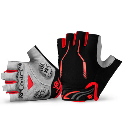 

MTB Cycling Half Short Finger Gloves Shockproof Breathable Sporting Gloves