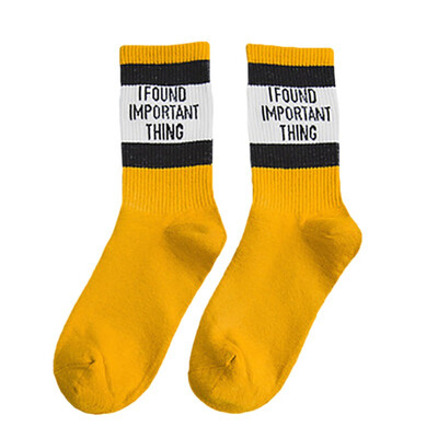 

kpop Ulzzang Hip Hop Socks Men Women Streetwear Skateboardocks In The Tube Harajuku Fashion Ankle Socks