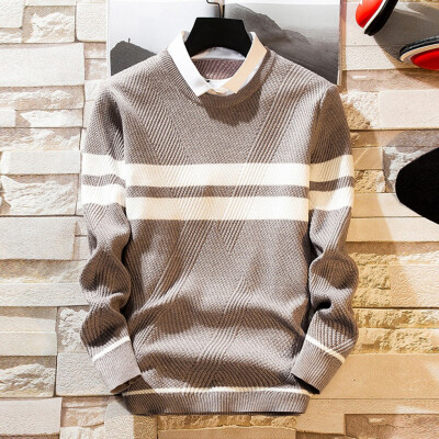 

Toponeto Mens New Autumn Winter Casual Long Sleeve Knitting Sweaters Tops Blouse