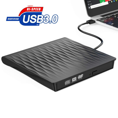 

External CD DVD Drive USB 30 Slim Portable External Rewriter Burner Writer High Speed Data Transfer USB Optical Drives