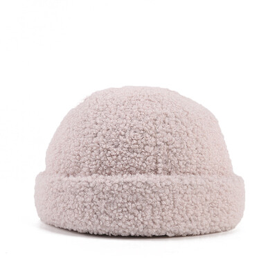 

Hat female autumn&winter new wool landlord hat student street hip hop Beanie melon skin hat Korean fashion Pullover hat