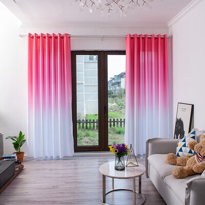

Gobestart Leaves Sheer Curtain Tulle Window Treatment Voile Drape Valance 1 Panel Fabric