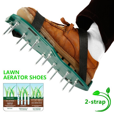 

Lawn Aerator Shoes Heavy Duty Garden Tool