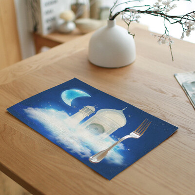 

Gobestart Ramadan Festival Decorations Restaurant Hotel Creative Household Table Mat