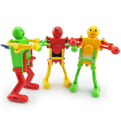 

YIWULAClockwork Wind Up Dancing Robot Toy for Baby Kids Developmental Gift Puzzle Toys