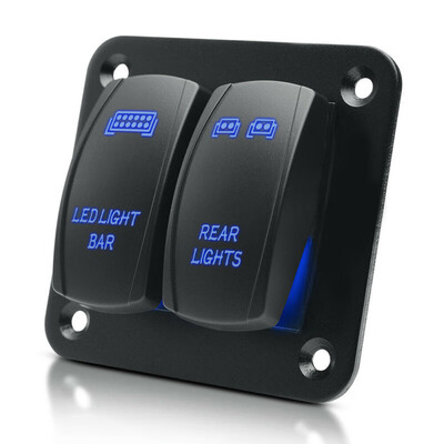 

Car Truck Rocker Switch Panel LED Lights Bar & Rear Lamps 12V 24V Universal
