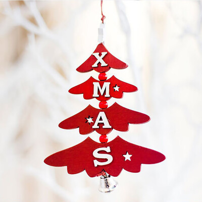 

Gobestart Christmas Exquisite Premium Wooden Pendant Hanging Decoration
