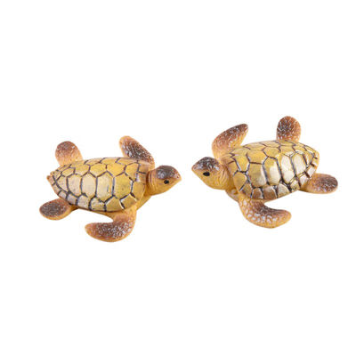 

Mini Sea Turtle Model Resin Figurines Fairy Garden Miniatures Fish Tank Acessories DIY Landscape Decoration Toys For Kids