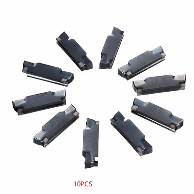 

10Pcs MGMN400- 40mm Carbide Inserts Cutting Replacement for MGEHRMGIVR Grooving Cut Off Tool
