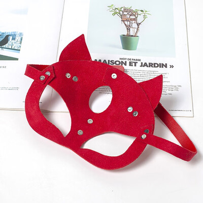 

Women Sexy Mask Half Eyes Cosplay Face Cat Leather Mask Cosplay Mask Masquerade Ball Carnival Fancy masks