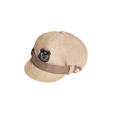 

8 Colors Striped Print Peaked Cap Children Classic Style Baby Cap Toddler Boy Girl Autumn Berets Hat