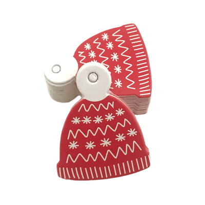 

Toponeto 50Pcs Santa Claus Christmas Tag Candy Bag Decoration Gift Hang Tags