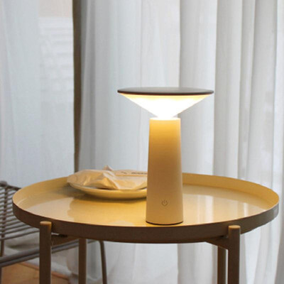 

New meter rhyme LED rechargeable desk lamp creative eye protection learning small I lamp student dormitory touch adjustment night