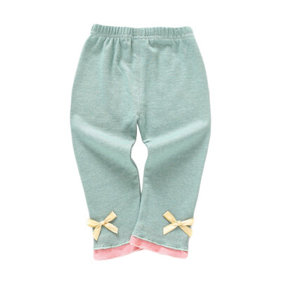 

Newborn Baby Girls Clothes Autumn Pants Cotton Leggings Elastic Waist Cartoon Animal Design Toddler Bottom