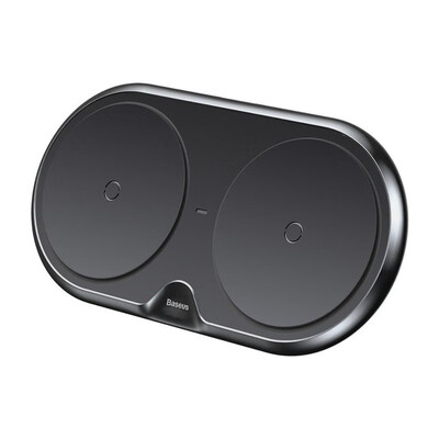 

Baseus 10W Dual Seat Qi Wireless Charger Desktop Charger For iphone X 8 Samung S9 XiaoMi