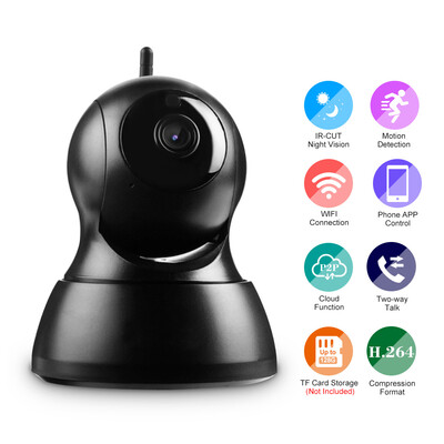 

HD IP Camera 720P 10 Megapixel PanTiltZoom Wireless IP Security Camera with Two-way Audio Night Vision for Pet Baby Monitor Mot