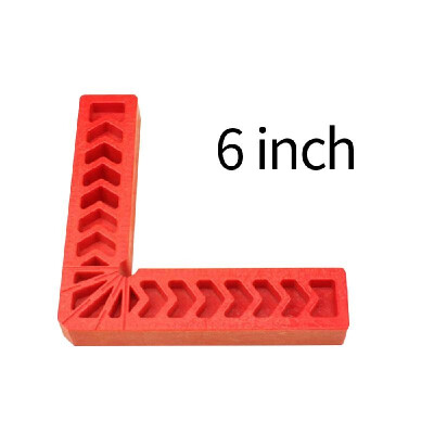 

90 Degree Right Angle Auxiliary Locator 3 inch 4 inch 6 inch Woodworking Tools Plastic Square Angle Ruler Holder 6 inch 150mm Plas