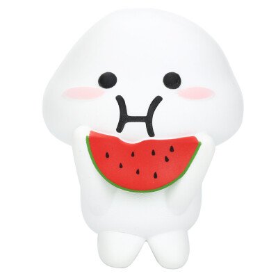 

YIWULASquishy Watermelon Doll Slow Rising Collection Squeeze Stress Reliever Toy