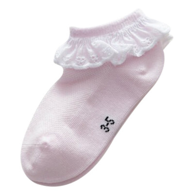 

Women Princess Cute Ruffle Lace Comfortable Thin Section Mesh Bow Knot Casual Socks 2-7Y Swett Soft Cotton Socks