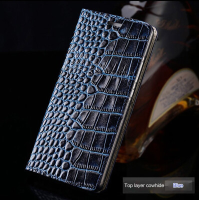 

Leather flip phone case for iphone 6 6s 7 8 Plus X Xs Max series luxury Crocodile plain cover flip for 6p 7p 8p Xr case