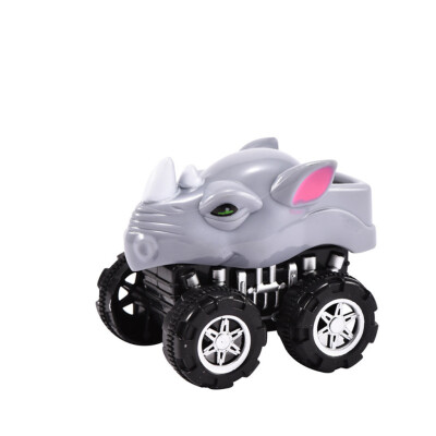 

Siaonvr Mini Vehicle Animal Pull Back Cars with Big Tire Wheel Creative Gifts for Kids