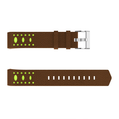 

〖Follure〗Luxury Leather Watch Bracelet Band Strap For Fitbit Charge 2