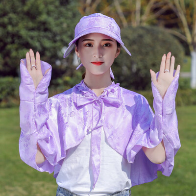 

2019 new summer anti UV sun hat Big Brim womens baseball cap outdoor foldable printed sun hat