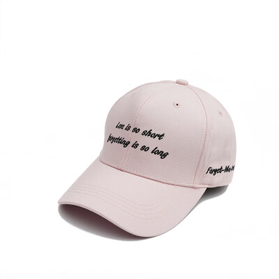 

Hat lady trend new summer duck cap Korean version of students out of the sun outdoor fashion letter baseball cap