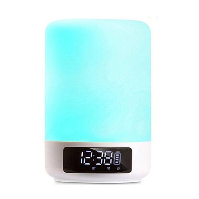

UpperX Bluetooth Speaker Lamp Color Changing Lamp Bedside Lamp Touch Control Lamp RGB & LED Kids Night Light Mode