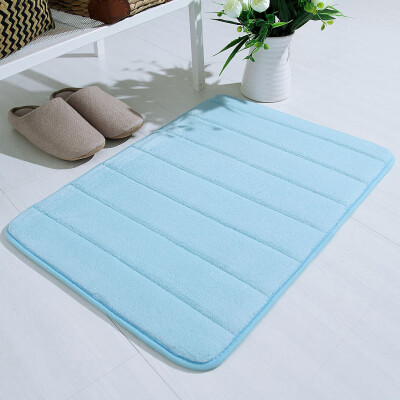 

Siaonvr Absorbent Soft Memory Foam Mat Bath Bathroom Bedroom Floor Shower Rug Decor