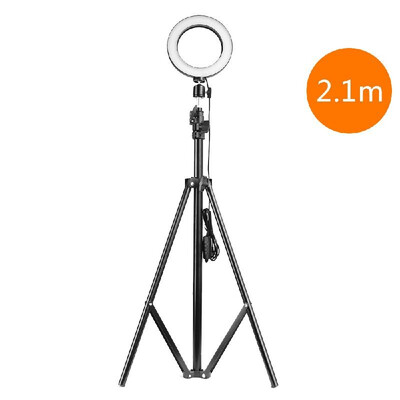 

160mm USB Interface Dimmable LED Selfie Round Light Phone Photography Video Makeup Lamp