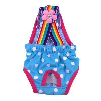 

Pet Dogs Physiological Dots Shorts Summer Pet Dog Panty Brief Sanitary Pants For Girl Dogs
