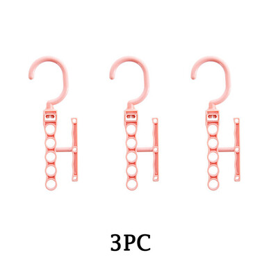 

Gobestart 5Hole Space Saver Wonder Magic Hook Hanger Closet Organizer Space Save Practical