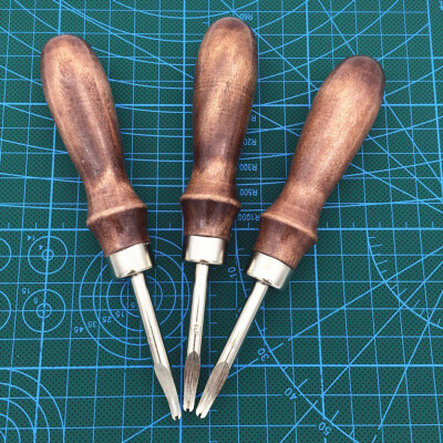 

DIY Leather Craft Tool 1mm Wood Handle Edge Skiving Beveling Leathercraft Knife Sewing Cutting Tools
