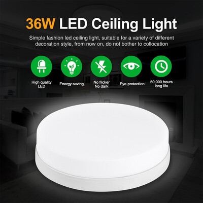 

36W white LED Ceiling Light Round Shape Daylight Lamp Living Room Ceiling Light Lamp