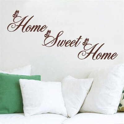 

〖Follure〗Home Sweet Quotations Removable Wall Sticker Bedroom Backdrop Art Decal DIY