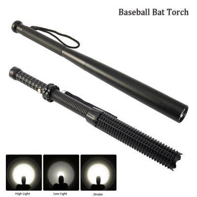 

6500LM CREE Q5 LED Flashlight Torch Lamp 3 Mode Baton Baseball Bat Flashlight Torch for Emergency&Self Defense