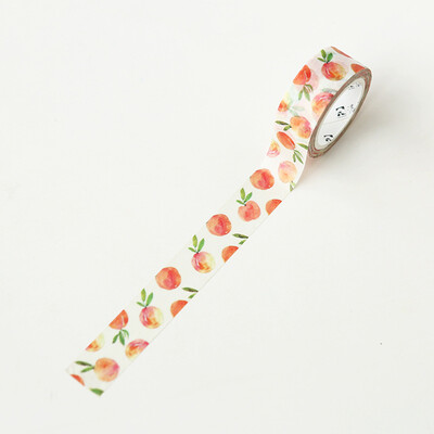 

Summer Hand Painted Watercolor Fruit Tape Stickers DIY Home Party decorative materials