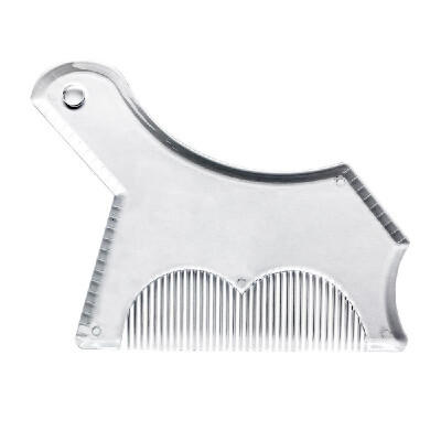 

Beard Shaper with Inbuilt Comb for Shaping & Styling Tool Beard Guide Shaper Stencil Works with Beard Trimmer or Razor for Beard