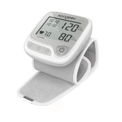 

Koogeek Smart Wrist Blood Pressure Monitor with Heart Rate Detection&Memory Function Fully Automatic for Home Use