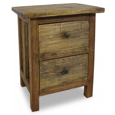 

Nightstand Solid Reclaimed Wood 157"x118"x201