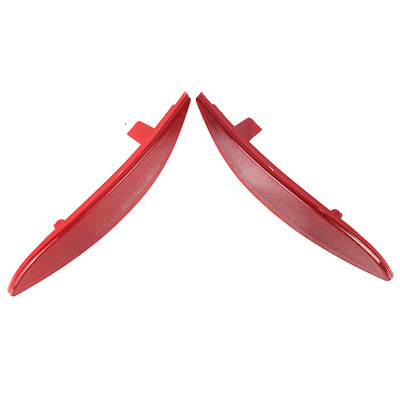 

1 Pair Car Rear Bumper Reflector Light Lens Left Right Side Replacement for Renault Megane MK3
