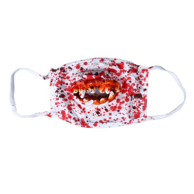 

Halloween Ghost Festival Decoration Props Horror Doctor Mask Denture With Blood Mask