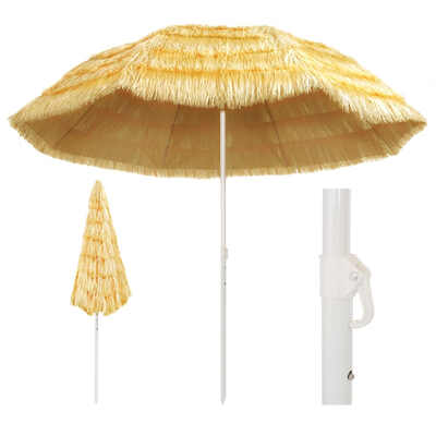 

Beach Umbrella Natural 1181" Hawaii Style