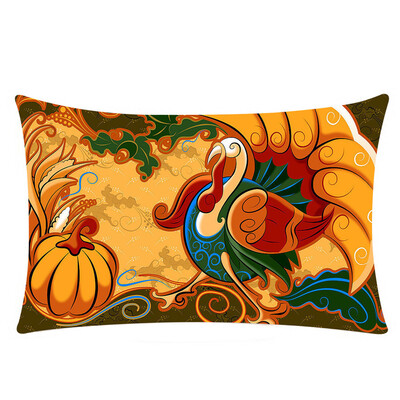 

Tailored Thanksgiving Rectangle Super Cashmere Pillow Cases Cushion Covers